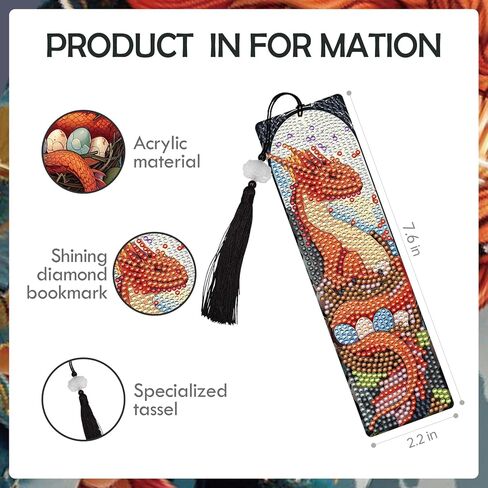 Religious Diamond Painting Bookmarks - 6 PCS Guadalupe Diamond Art Bookmarks Kit DIY Bookmark Christmas Christian Inspirational Gifts for Beginner Book Lover Adults Arts Craft Supplies in Kuwait