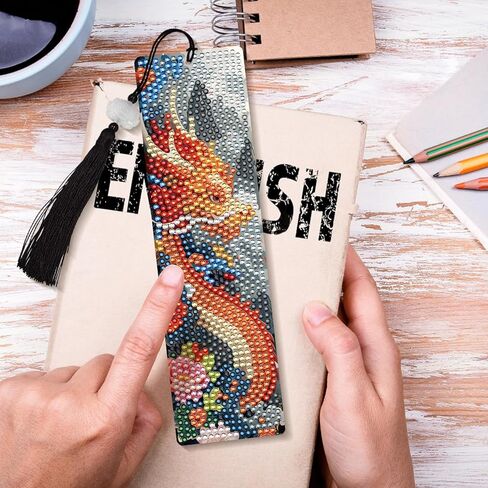 Religious Diamond Painting Bookmarks - 6 PCS Guadalupe Diamond Art Bookmarks Kit DIY Bookmark Christmas Christian Inspirational Gifts for Beginner Book Lover Adults Arts Craft Supplies in Kuwait