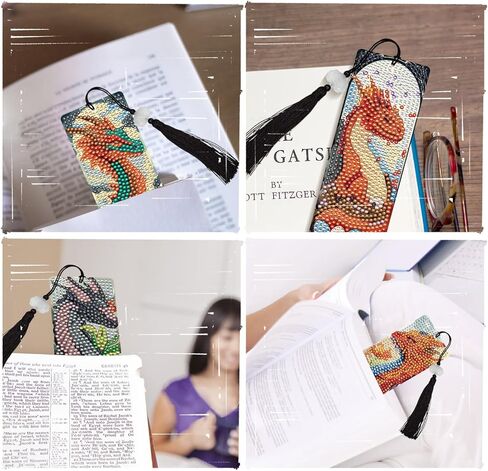 Religious Diamond Painting Bookmarks - 6 PCS Guadalupe Diamond Art Bookmarks Kit DIY Bookmark Christmas Christian Inspirational Gifts for Beginner Book Lover Adults Arts Craft Supplies in Kuwait