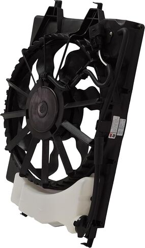 Go-Parts - Radiator Fan Assembly for Hyundai Accent 2018-2022, Kia Rio 2018-2023, Includes Coolant Tank, Replacement 2019 2020 2021 in Saudi Arabia