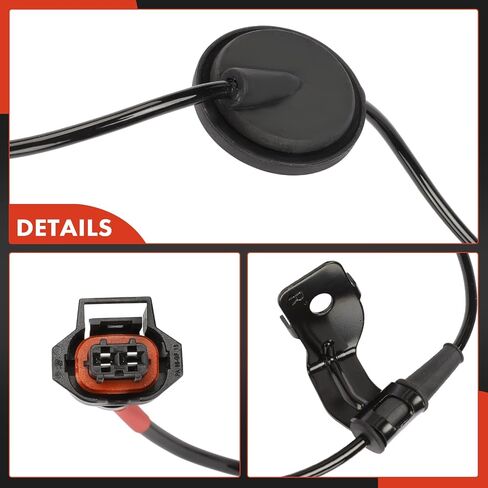 A-Premium 4PCS Front & Rear ABS Wheel Speed Sensor Compatible with Hyundai Models - Elantra 2021 2022 2023 2024, 1.6L 2.0L in Saudi Arabia
