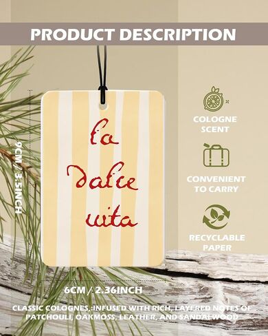 بلو بيتش راعية البقر كولونيا معطر هواء للسيارة 4 قطع، معطر هواء معلق على شكل صدف ساحلي غربي عتيق للسيارات والحمام والكتب والديكور، وإكسسوارات Preppy Girly هدايا للنساء والفتيات in Kuwait