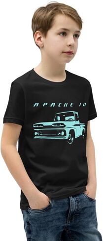1960 Chevy Apache 10 Antique Pickup Truck Collector Custom Youth Short Sleeve T-Shirt in Saudi Arabia