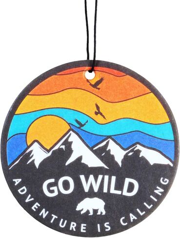 Fresh Fresheners Outdoor Adventure Car Air Freshener 4 Pack Scented With Premium Oils (Cowboy Boot) in Saudi Arabia