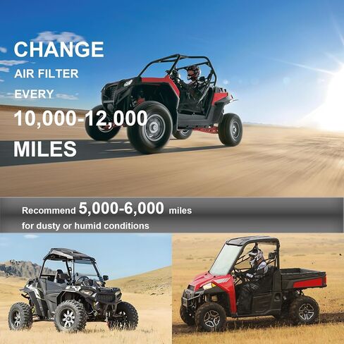 7081706 بديل فلتر الهواء لـ Polaris ATV RZR 570، Ranger 570 900 XP، Ranger Crew 570 900 1000 XP 4x4 2012 2013 2014 2015 2016 2017 2018 3 قطع in Saudi Arabia