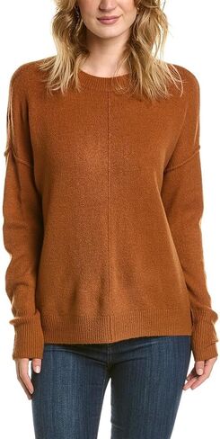 Vince Camuto Women's Long Sleeve Extend Shoulder Center Facing Seam Cozy Sweater in Saudi Arabia