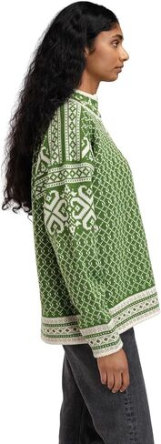 Dale of Norway Leknes Ladies Sweater - Wool Knit Sweater for Women - Relaxed Fit in Saudi Arabia