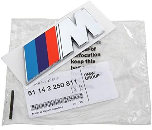 BMW E36 M3 Z3 Mroadster Mcoupe Trunk Lid Emblem "M" Brand New in Saudi Arabia