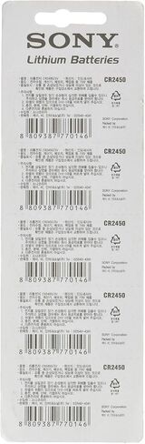 Sony CR2450 3V Lithium Coin Battery Pack Of 5 Batteries in Saudi Arabia