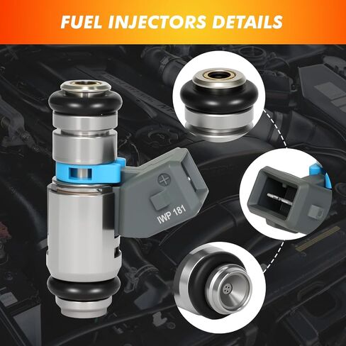 2007-2017 Fuel Injector Fit for Harley Davidson Sportster XL 883 Iron XL1200X Nightster XL1200N Roadster XL 1200CX Seventy Two XL1200V Superlow XL1200T, Replace 27706-07/A IWP181 in Saudi Arabia