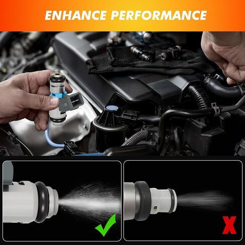 2007-2017 Fuel Injector Fit for Harley Davidson Sportster XL 883 Iron XL1200X Nightster XL1200N Roadster XL 1200CX Seventy Two XL1200V Superlow XL1200T, Replace 27706-07/A IWP181 in Saudi Arabia