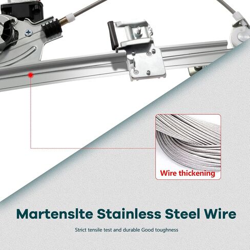 FINDAUTO منظم نافذة الطاقة الأمامي الأيسر للسائق مناسب لـ 2006-2012 لفورد فيوجن 740-140 مجموعة منظم النافذة بدون محرك in Saudi Arabia