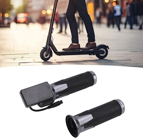 E Throttle Grip, 1Pair 48V for Electric Scooter Throttle Grip with Display and 6 Pin Connector in Saudi Arabia