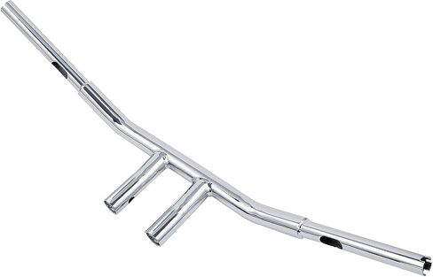 TCT-MOTORPARTS 1-1/4" Fat 8" Rise T Bar Handlebar Fits for Harley Dyna Super Wide Glide Sportster XL883 1200 in Saudi Arabia