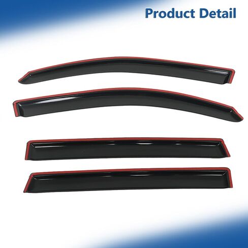 Silscvtt Window Visors Shade Sun Rain Wind Guard Replacement for Honda Pilot 2016-2022 in Saudi Arabia
