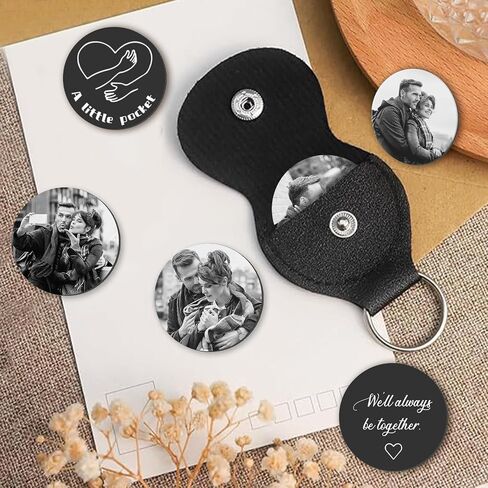 Custom Personalized Pocket Hug Token Keychain Gifts Custom keychain with Picture Inspirational Gifts for Men Women in Saudi Arabia