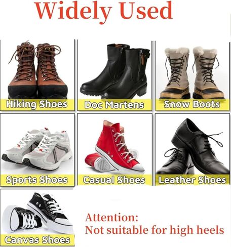 1Pair Black Anti Slip Rubber Boot Heel Replacement Pads,Sole Protector,Shoe Repair Kit in Kuwait