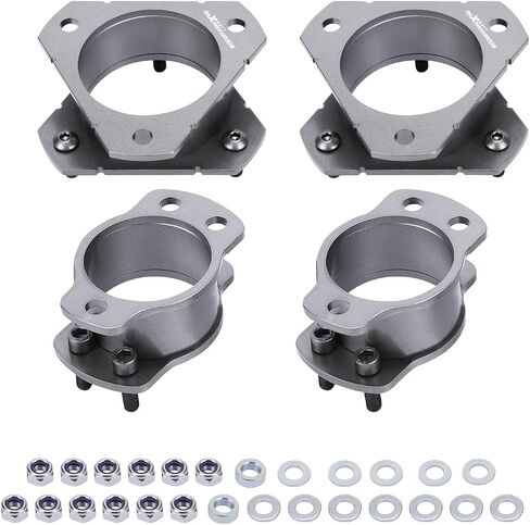 maXpeedingrods 3" Front 2" Rear Leveling lift Kit for Ford Explorer 2006-2010 2WD 4WD, SUV Steel Strut Spacer Suspension Lift Kit, Black in Saudi Arabia