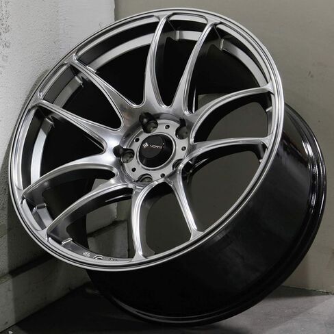 19x10.5 Vors TR4 5x114.3 22 Hyper Black Wheel Rim 73.1 in Saudi Arabia