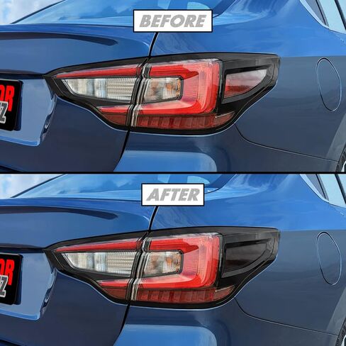 SlickMod PreCut Vinyl Smoke Tint for 2020-2022 Subaru Legacy Tail Light (20% Dark Smoke, 2. Taillight Cutout) in Saudi Arabia