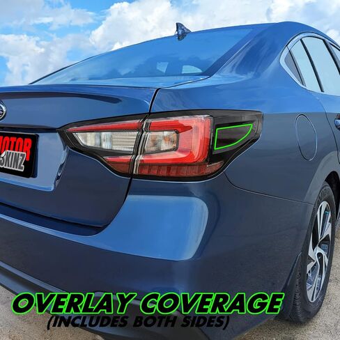 SlickMod PreCut Vinyl Smoke Tint for 2020-2022 Subaru Legacy Tail Light (20% Dark Smoke, 2. Taillight Cutout) in Saudi Arabia