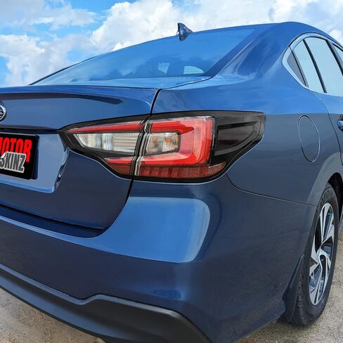 SlickMod PreCut Vinyl Smoke Tint for 2020-2022 Subaru Legacy Tail Light (20% Dark Smoke, 2. Taillight Cutout) in Saudi Arabia