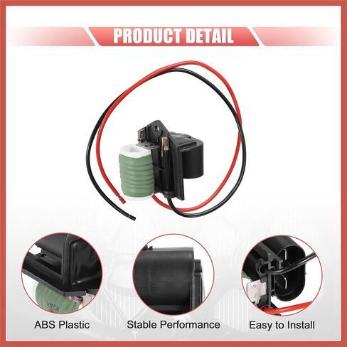 ACROPIX Radiator Fan Blower Motor Relay Resistor for Chevrolet Cruze 2011-2016 Engine Cooling Fan Motor Wiring Harness No.13427161 Radiator Fan Blower Motor Resistance Car Parts in Saudi Arabia