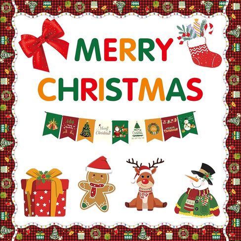 STARLIBOO 60 Feet Bulletin Board Borders, Holographic Scalloped Rolled Border Trim for School, Classroom & Offices in Kuwait