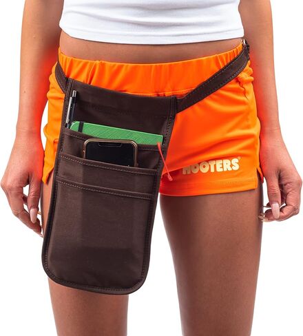 Costume Agent Hooters Girl Apron Halloween Costume Accessory Cosplay Brown in Saudi Arabia