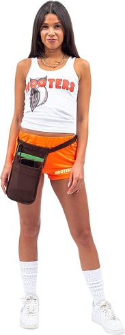 Costume Agent Hooters Girl Apron Halloween Costume Accessory Cosplay Brown in Saudi Arabia