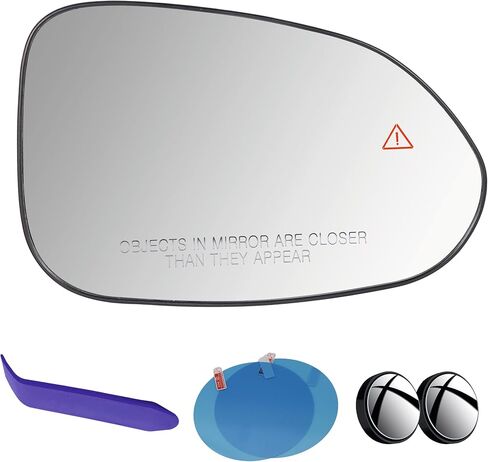 EAP Passenger Side Mirror Glass Compatible with Hyundai Sonata 2024-2025, Heated, Blind Spot, 87621L1580 in Saudi Arabia