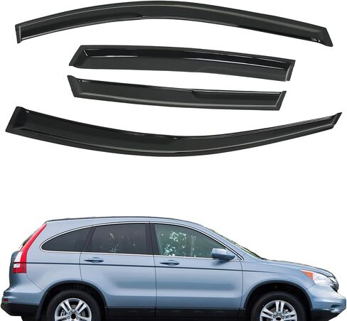 Silscvtt Window Visors Shade Sun Rain Wind Guard Replacement for Honda CR-V 2007-2011 in Saudi Arabia