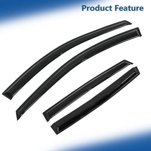 Silscvtt Window Visors Shade Sun Rain Wind Guard Replacement for Honda CR-V 2007-2011 in Saudi Arabia