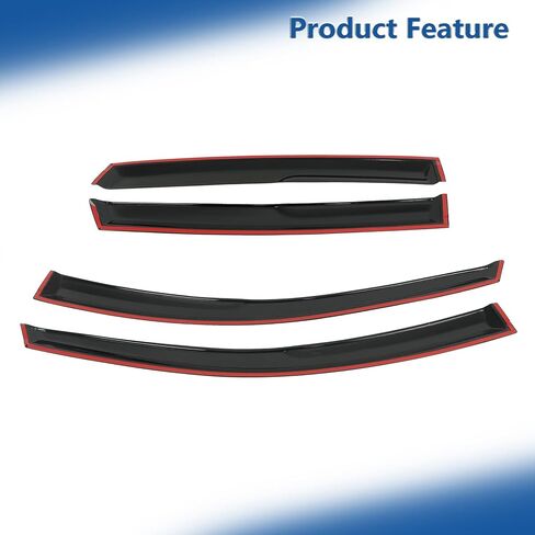 Silscvtt Window Visors Shade Sun Rain Wind Guard Replacement for Honda CR-V 2007-2011 in Saudi Arabia