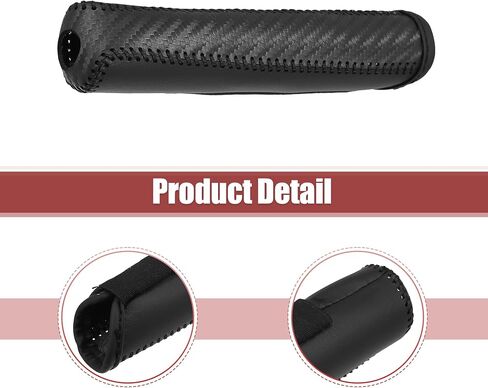 X AUTOHAUX Car Handbrake Cover Protector Carbon Fiber Pattern for Toyota Corolla RAV4 2014 2015 2016 2017 2018 in Saudi Arabia