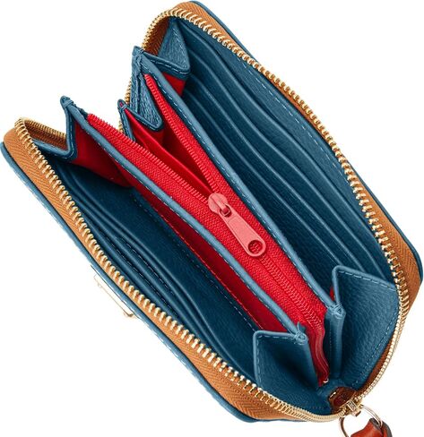 Dooney & Bourke Wallet, Pebble Grain Medium Zip Around Wallet - Black in Kuwait