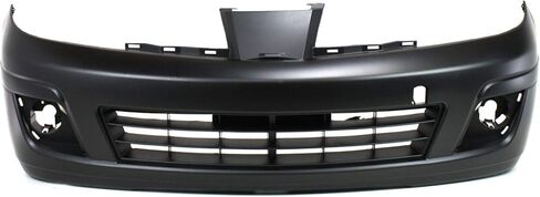Evan Fischer Front Bumper Cover Compatible with 2007-2012 Nissan Versa Primed - NI1000245 in Saudi Arabia