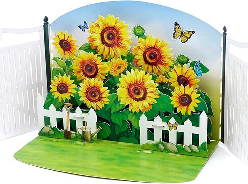 CUTPOPUP Hummingbird Birthday Card Pop Up, Mothers Day, 3D Popup Greeting Card, Birthday Card for Women (Hummingbird Sunflower) in Saudi Arabia