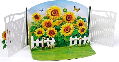 CUTPOPUP Hummingbird Birthday Card Pop Up, Mothers Day, 3D Popup Greeting Card, Birthday Card for Women (Hummingbird Sunflower) in Saudi Arabia