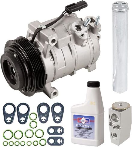 AC Compressor & A/C Kit For Dodge Charger Challenger & Chrysler 300 300C 5.7L 6.4L Hemi V8 RT R/T SRT SRT-8 - BuyAutoParts 60-82773RK New in Saudi Arabia