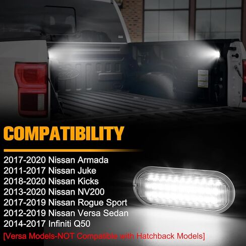 مجموعة مصابيح LED لسرير الشاحنة من Gempro لسيارة Ford F150 Raptor F250 F350 F450 Super Duty Pickup Truck، 6000K أبيض in Kuwait