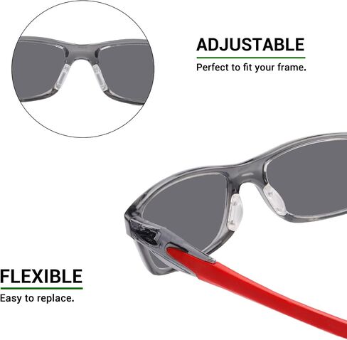 Mryok Replacement Nosepieces Nosepads for Oakley Dispute OO9263 Sunglass - Options in Saudi Arabia