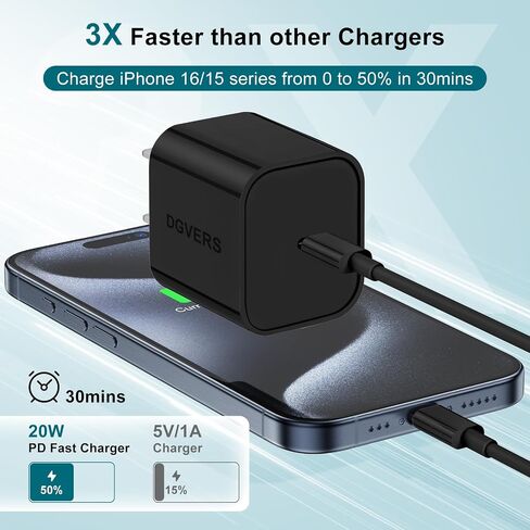 45W Super Fast Charger USBC for Samsung Galaxy S24, [3Pack] 3+6+10FT Type C Charger Fast Charging Cable Cord & Android Charger Block for Galaxy S24 S23 S22 S21 Ultra/Plus, Tab S8 S7, iPad Pro/Air/Mini in Saudi Arabia