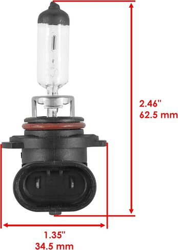 Caltric Headlight Bulb Compatible with Honda Foreman Rubicon 500 TRX500FPA 2009-2014 / Foreman Rubicon 500 TRX500FGA 2004-2008 (12V 45W) in Saudi Arabia