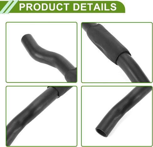 No.1657162040 Radiator Coolant Hose for Toyota Camry 1992-1996 3.0L Good Sealing Black Upper Heater Hose Rubber 1 Pc in Saudi Arabia