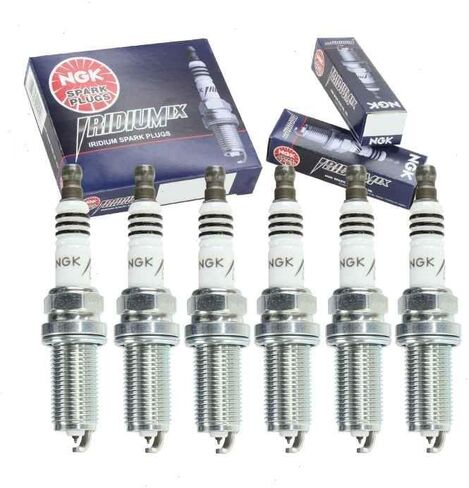 6 pc NGK Iridium IX Spark Plugs compatible with Nissan Pathfinder 3.5L 4.0L V6 2001-2012 in Saudi Arabia