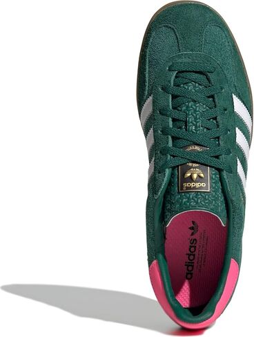 حذاء Adidas Womens Gazelle Indoor Collegiate أخضر وردي مقاس 8.5 in Saudi Arabia