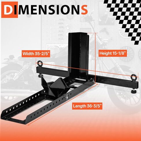 Motorcycle Wheel Chock,Motorcycle Wheel Chock Stand Upright 1800 lbs Capacity,Adjustable Heavy Duty Motorcycle Front Tire Stand Chock in Saudi Arabia