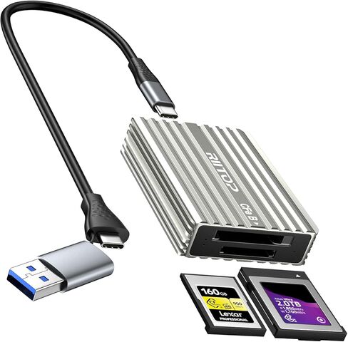 CF Express Type B Card Reader RIITOP USB C to CFexpress Type-B Memory Card Adapter up to 10Gbps in Kuwait