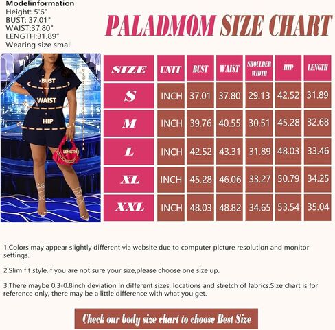 Women's Casual Summer Button Down Shirts Rompers Loose Stand Collar Club Party Short Jumpsuits with Pockets in Kuwait